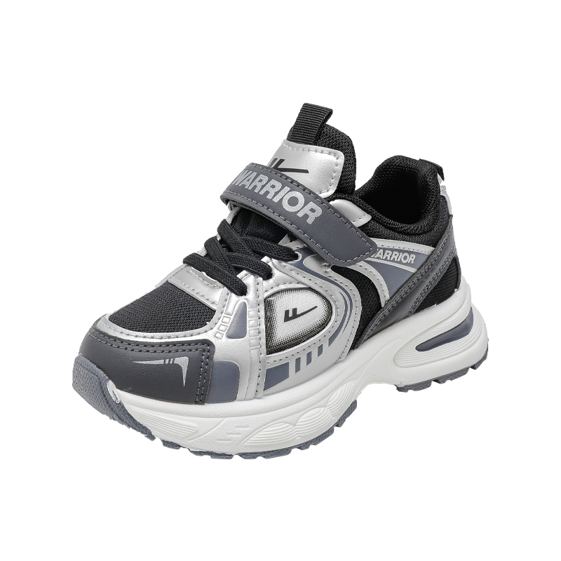 Беговые кроссовки для детей с увеличенной амортизацией, устойчивые к истиранию и скольжению WARRIOR, черный серебро
Беговые кроссовки для детей с увеличенной амортизацией, устойчивые к истиранию и скольжению WARRIOR, черный серебро