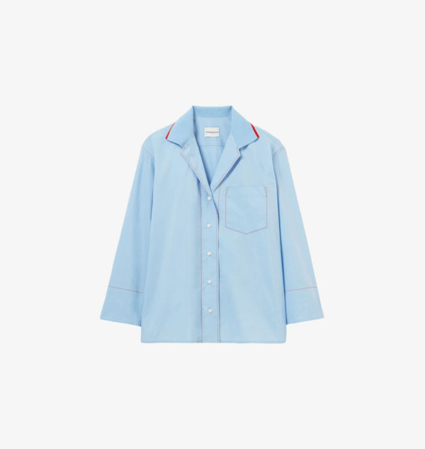 Рубашка свободного кроя из хлопка Claudie Pierlot, синий
Рубашка свободного кроя из хлопка Claudie Pierlot, синий