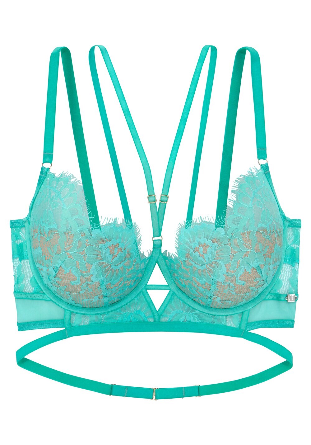 Бюстгальтер с эффектом пуш-ап Lascana, зеленый
Бюстгальтер с эффектом пуш-ап Lascana, зеленый