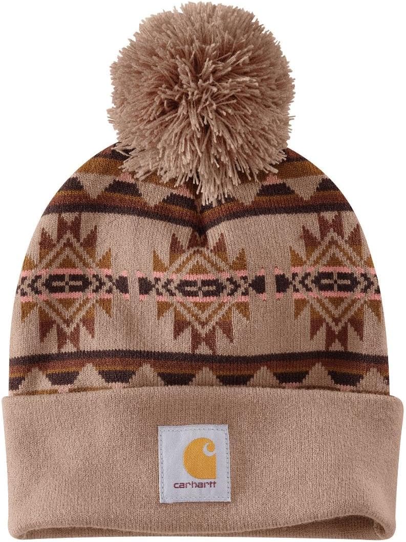 Carhartt женская шапка Bethany Yellowtail с помпоном и манжетой, Soft Sepia
Carhartt женская шапка Bethany Yellowtail с помпоном и манжетой, Soft Sepia