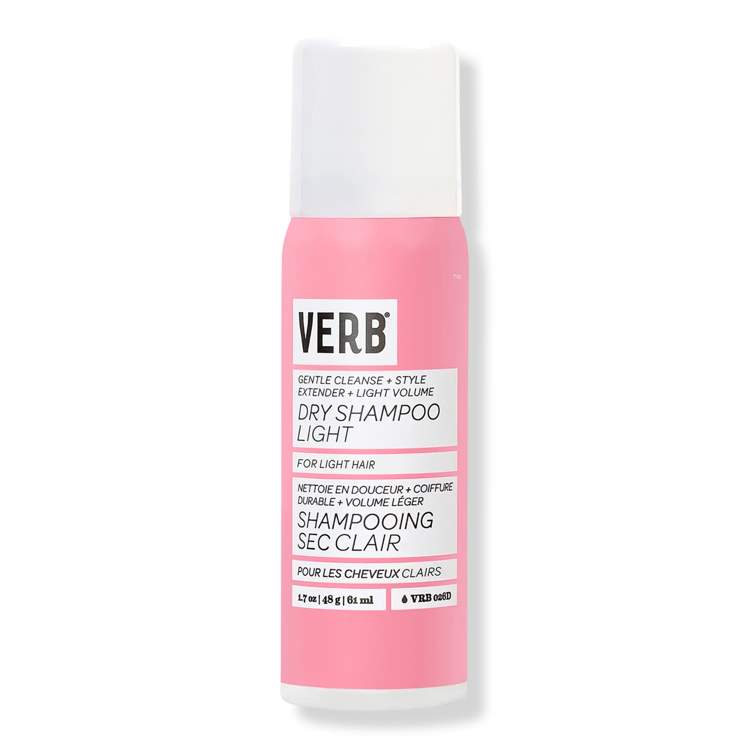 Сухой шампунь для светлых волос Verb, 1.7 oz
Сухой шампунь для светлых волос Verb, 1.7 oz