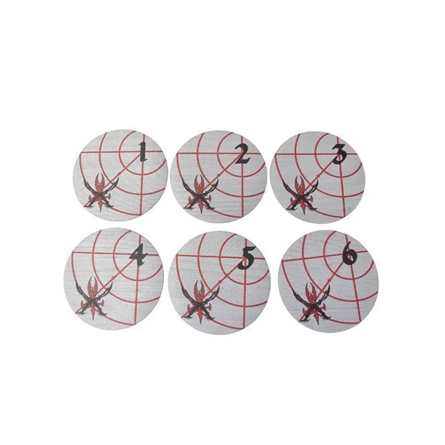Области целей KT 2" Cabala Warriors, Gaming Accessories - Warhammer (Bandua Wargames)
Области целей KT 2" Cabala Warriors, Gaming Accessories - Warhammer (Bandua Wargames)