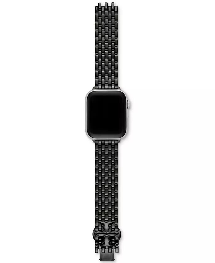 Женский браслет The Eleanor черного цвета из нержавеющей стали для Apple Watch 38–45 мм Tory Burch
Женский браслет The Eleanor черного цвета из нержавеющей стали для Apple Watch 38–45 мм Tory Burch