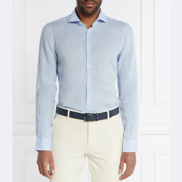 Льняная рубашка 146pai-w приталенного кроя Joop!, синий
Льняная рубашка 146pai-w приталенного кроя Joop!, синий