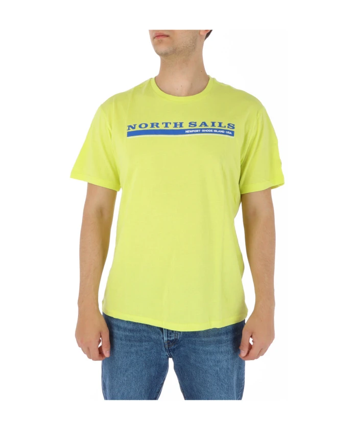 Желтая футболка с короткими рукавами и круглым вырезом. North Sails, желтый
Желтая футболка с короткими рукавами и круглым вырезом. North Sails, желтый