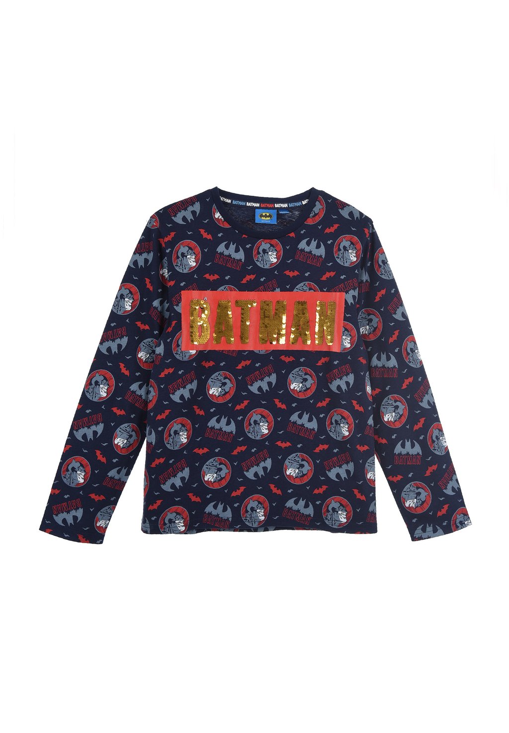Футболка с длинным рукавом DC COMICS - BATMAN, синий
Футболка с длинным рукавом DC COMICS - BATMAN, синий