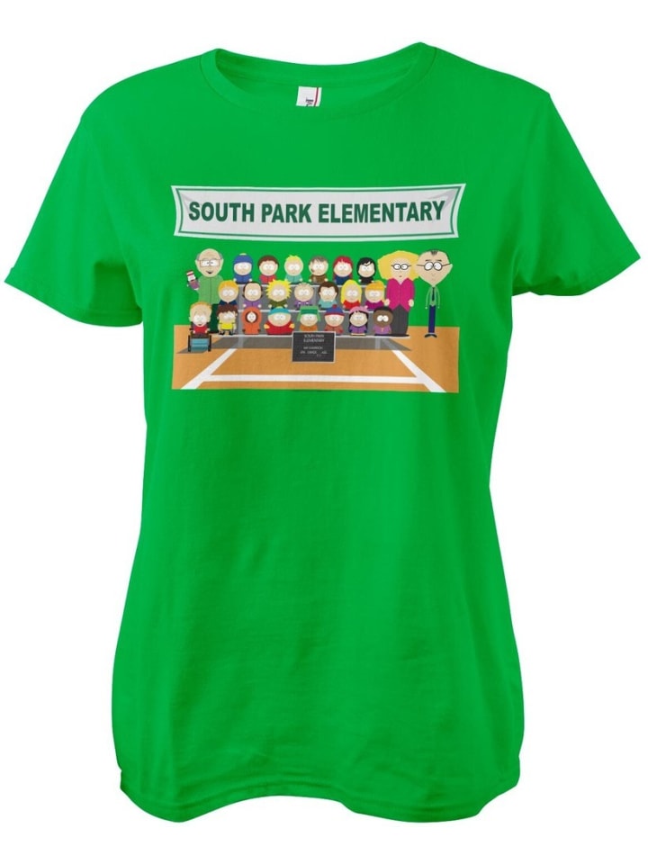 South Park Футболка "Девичья футболка для младших классов" зеленого цвета, Зеленый, South Park Футболка "Девичья футболка для младших классов" зеленого цвета
South Park Футболка "Девичья футболка для младших классов" зеленого цвета, Зеленый, South Park Футболка "Девичья футболка для младших классов" зеленого цвета