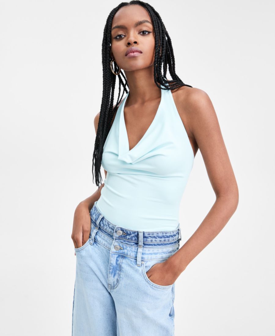 Женский облегающий боди с завязками на шее Bar III, Tahitian Sky
Женский облегающий боди с завязками на шее Bar III, Tahitian Sky