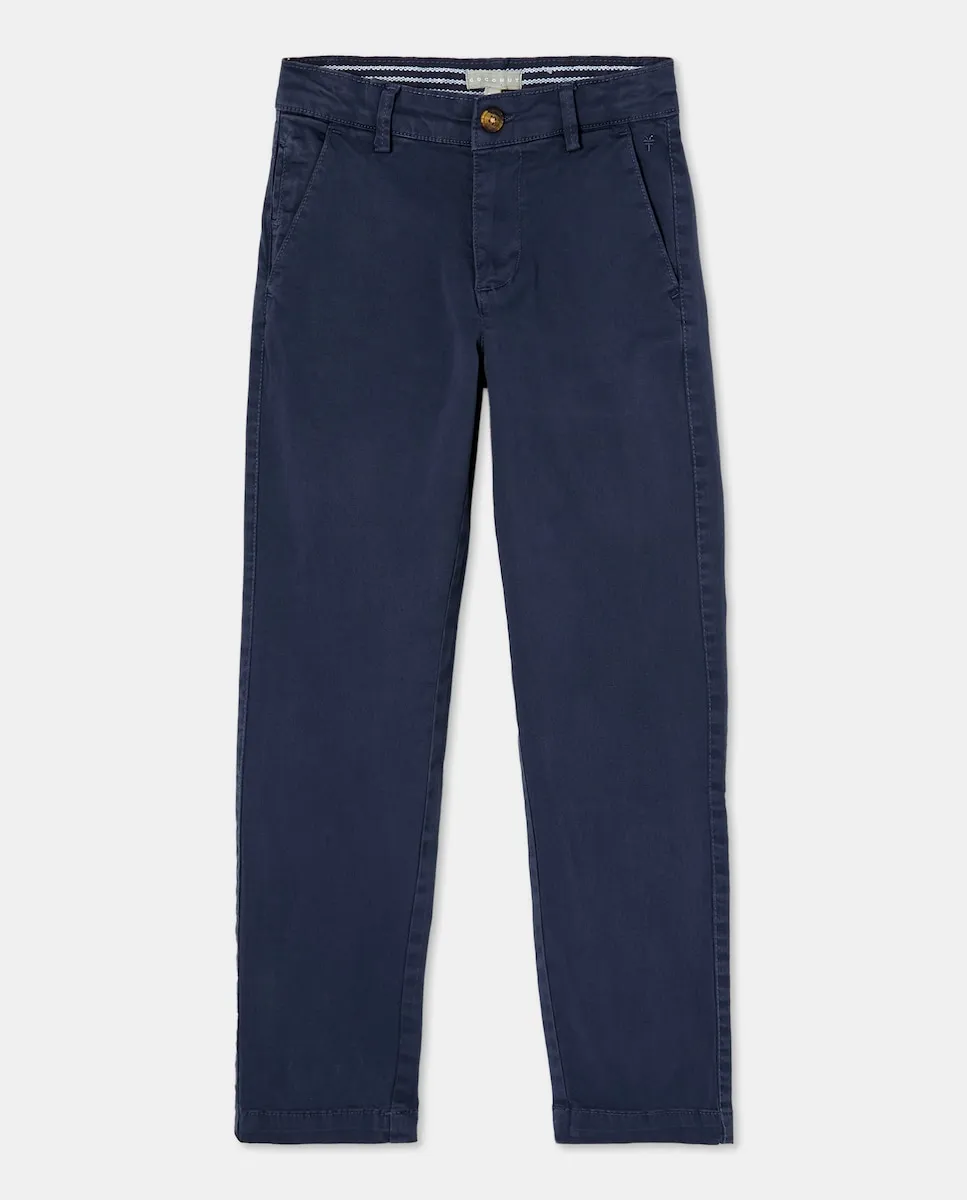 Детские брюки-чинос из промытого саржевого хлопка Coconut El Corte Inglés, темно-синий
Детские брюки-чинос из промытого саржевого хлопка Coconut El Corte Inglés, темно-синий