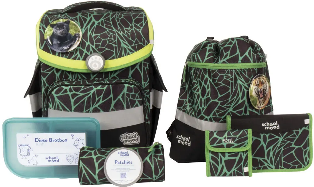 Школьная сумка SCHOOL-MOOD "Timeless, Linus (Panther)", световозвращающие поверхности, из переработанного материала, цвет Linus
Школьная сумка SCHOOL-MOOD "Timeless, Linus (Panther)", световозвращающие поверхности, из переработанного материала, цвет Linus