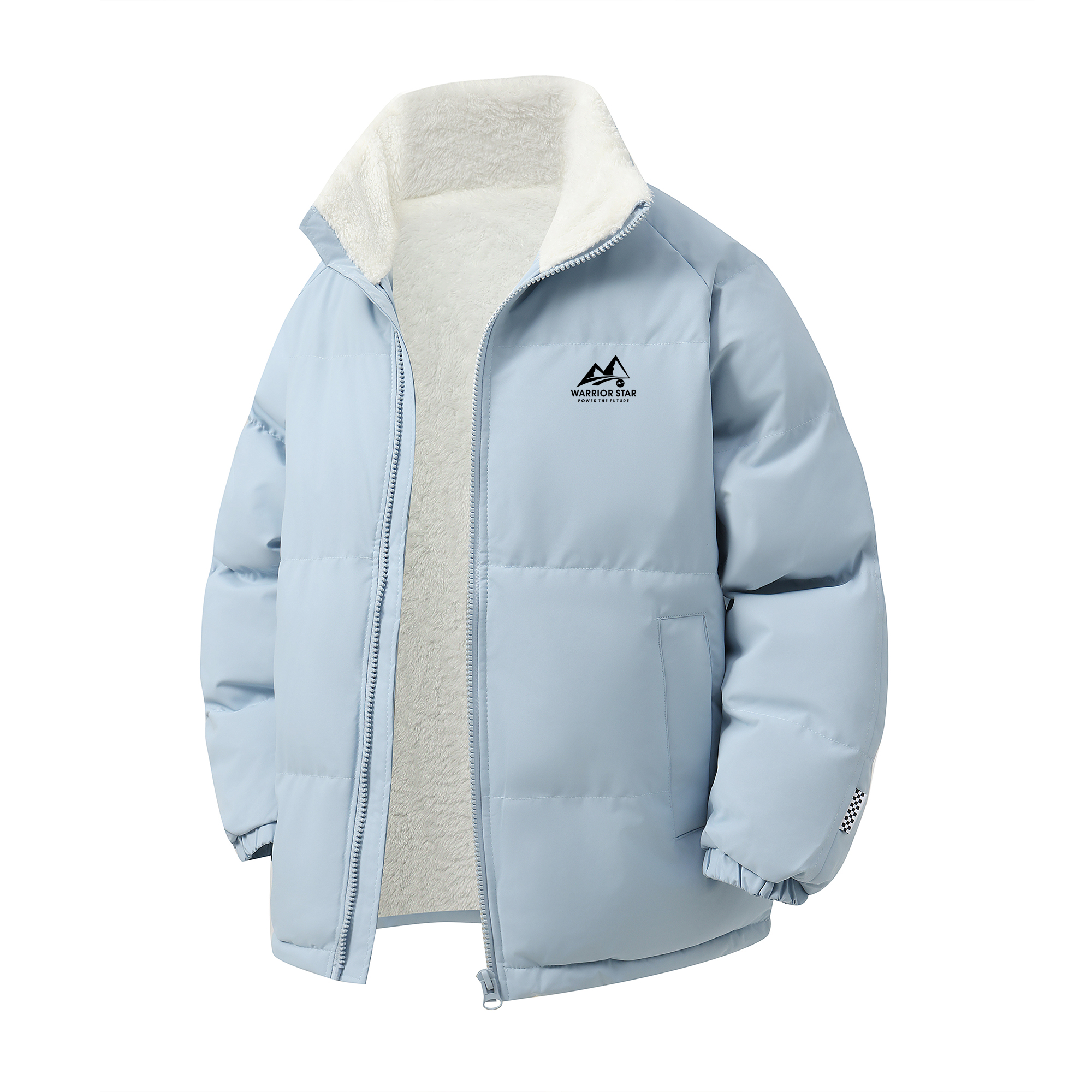 Пуховик Unisex Stand Collar утепленный стеганый WARRIOR, светло-синий
Пуховик Unisex Stand Collar утепленный стеганый WARRIOR, светло-синий