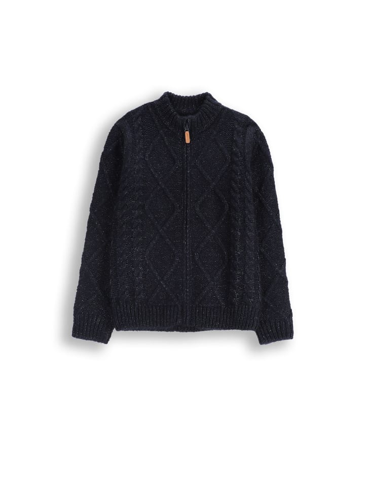 Кардиган с воротником-стойкой темно-синего цвета Coccodrillo
Кардиган с воротником-стойкой темно-синего цвета Coccodrillo