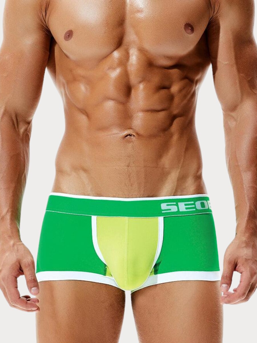 Боксеры SEOBEAN Nylon Trunk, зеленый
Боксеры SEOBEAN Nylon Trunk, зеленый