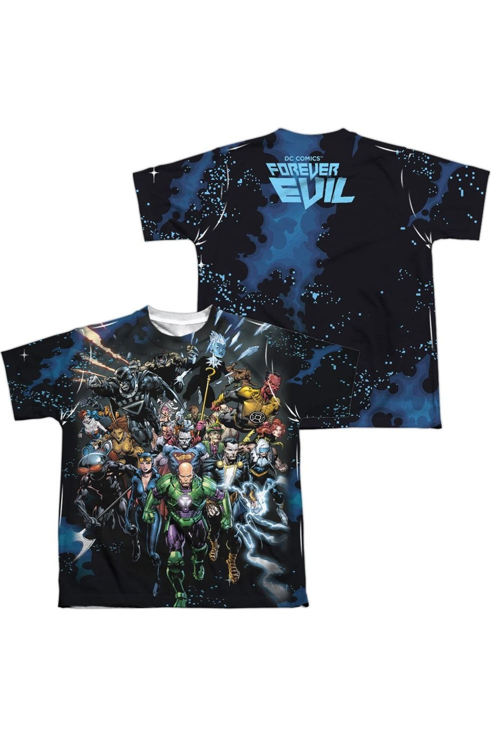 Футболка с коротким рукавом для детей "Лига справедливости Америки: Вечное зло" (принт спереди и сзади) Gildan, белый
Футболка с коротким рукавом для детей "Лига справедливости Америки: Вечное зло" (принт спереди и сзади) Gildan, белый