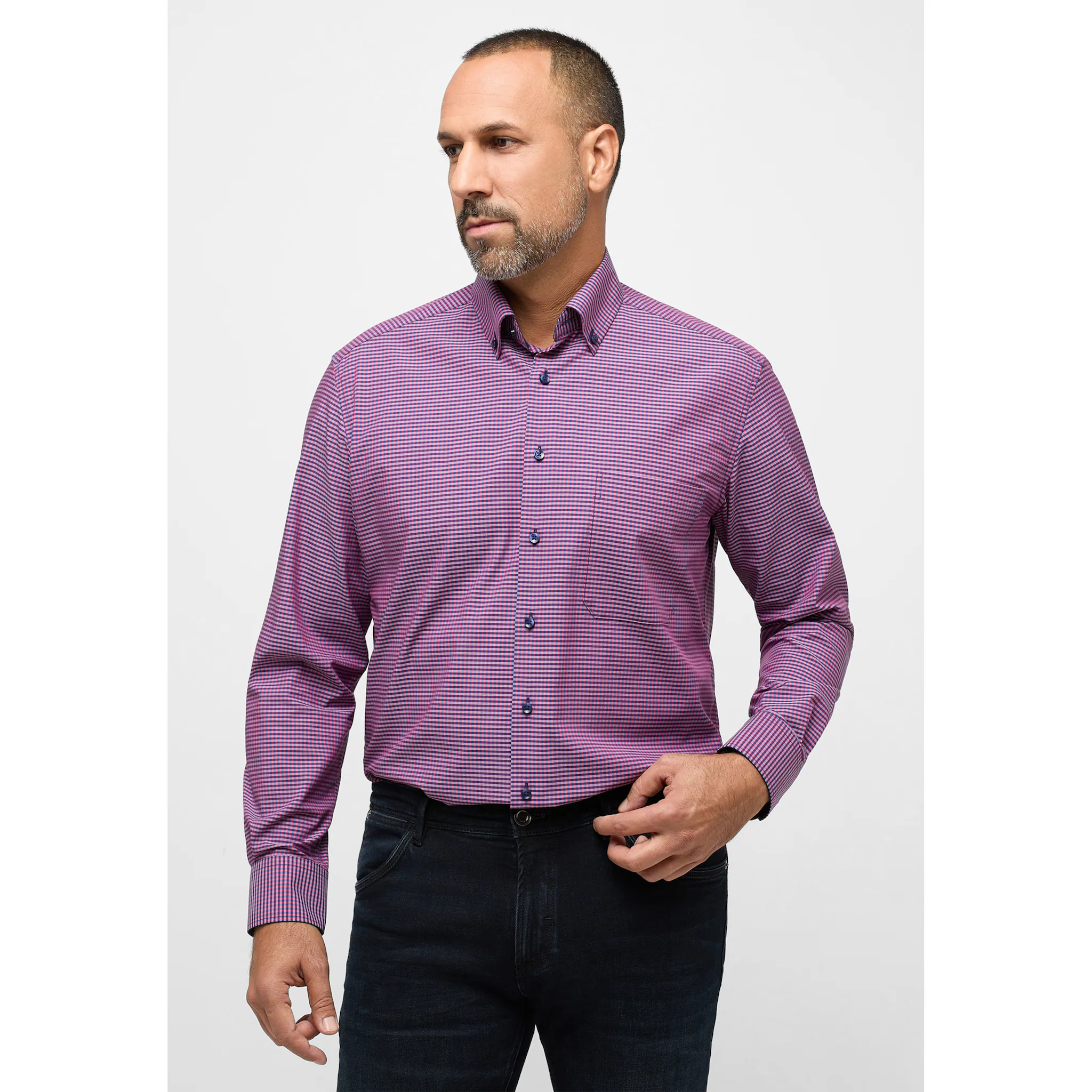 Рубашка Eterna с длинными рукавами "COMFORT FIT", красный
Рубашка Eterna с длинными рукавами "COMFORT FIT", красный