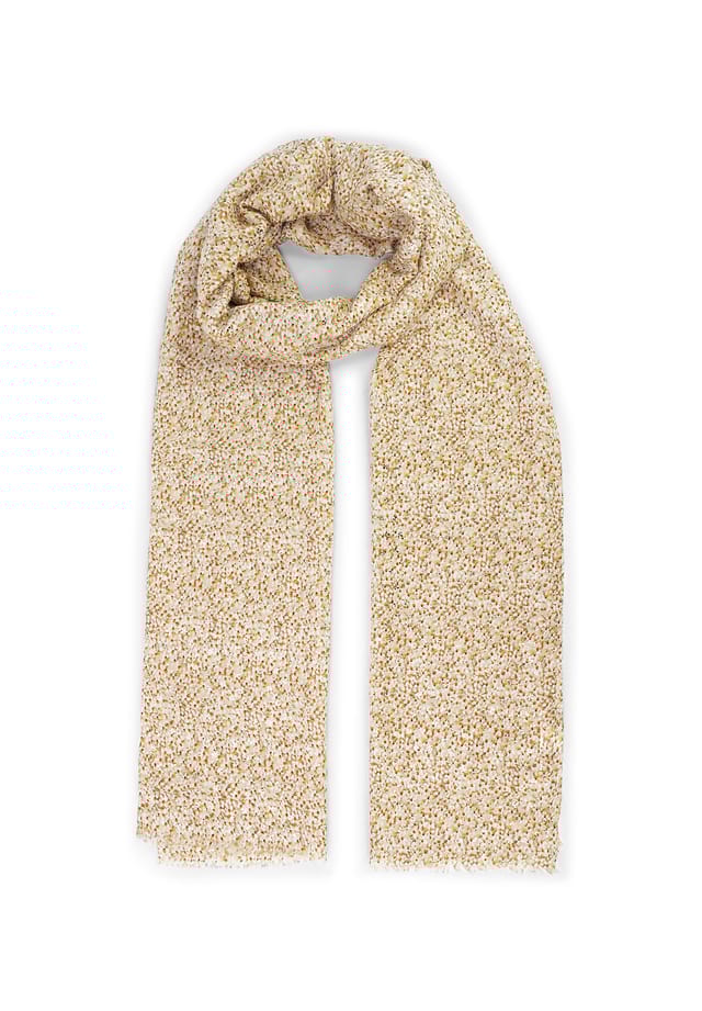 Шарф Pepper с цветочным принтом по всей поверхности и металлическим эффектом Harpa, золотой
Шарф Pepper с цветочным принтом по всей поверхности и металлическим эффектом Harpa, золотой