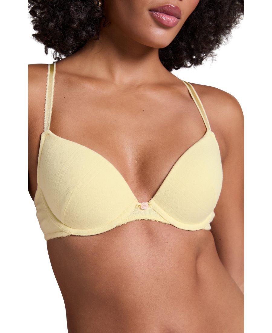 Бюстгальтер Hunkemoller женский Pointelle с подкладкой и косточками Hunkemöller, Pastel yellow
Бюстгальтер Hunkemoller женский Pointelle с подкладкой и косточками Hunkemöller, Pastel yellow