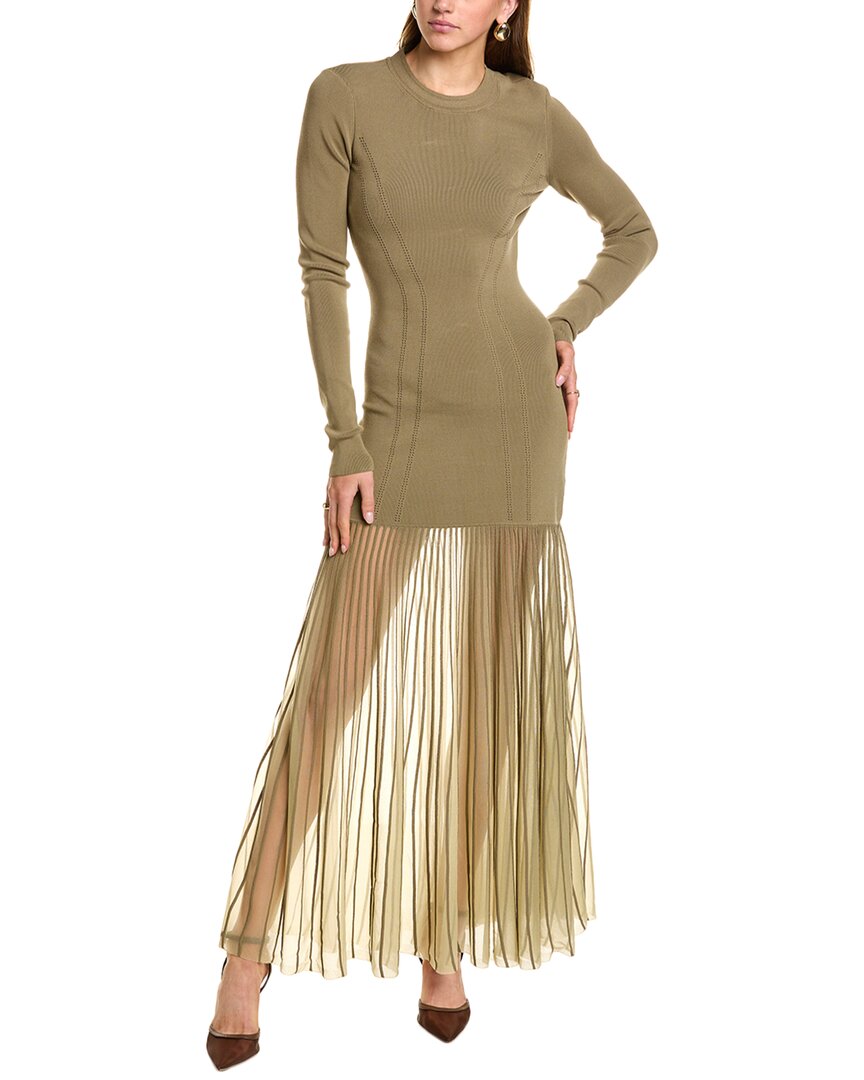 Платье макси от Nicholas Paz Milano Stitch, зеленый
Платье макси от Nicholas Paz Milano Stitch, зеленый