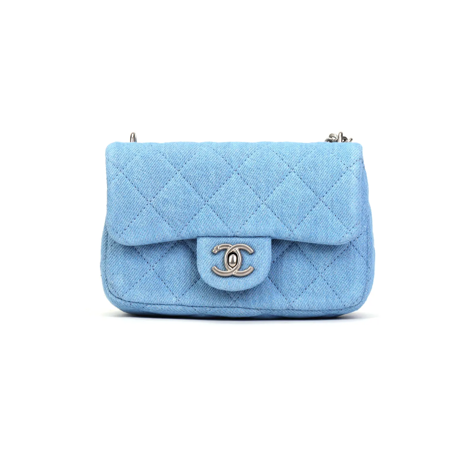 Chanel Джинсовые мини-сумки через плечо для женщин, синие
Chanel Джинсовые мини-сумки через плечо для женщин, синие