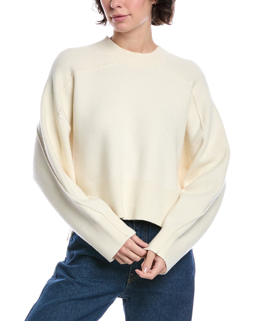 Свитер с круглым вырезом из шерстяной смеси от rag & bone Bridget, белый
Свитер с круглым вырезом из шерстяной смеси от rag & bone Bridget, белый