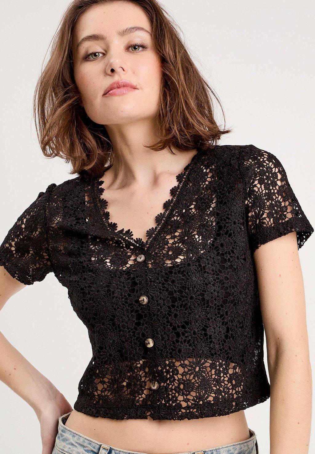 Блуза MAKRAMEE Cache Cache, черный
Блуза MAKRAMEE Cache Cache, черный