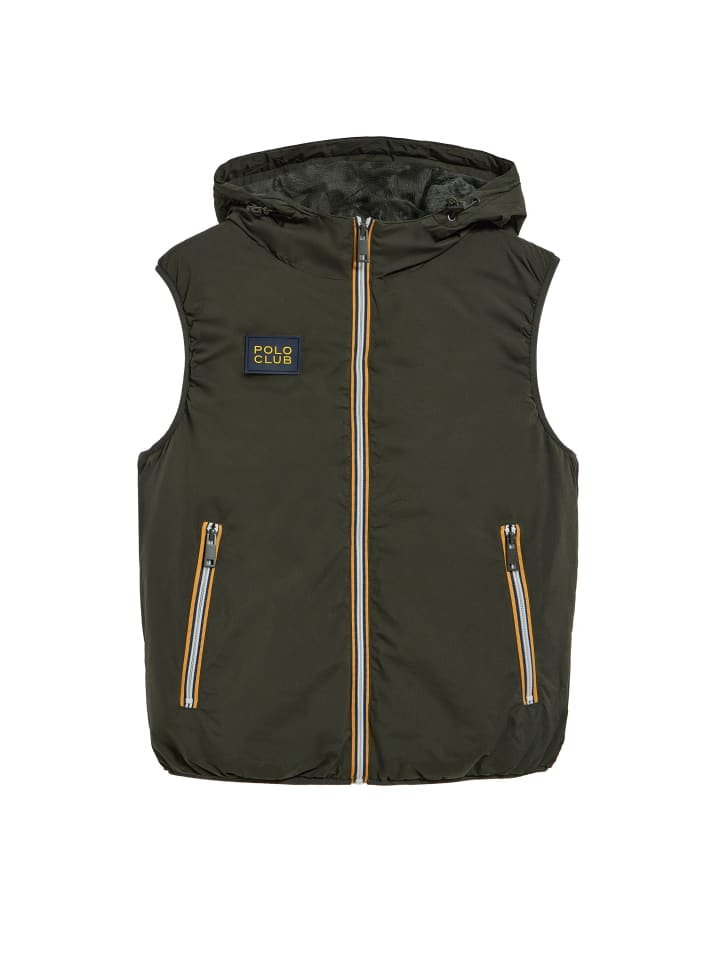 Утепленный жилет Polo Club, зеленый
Утепленный жилет Polo Club, зеленый