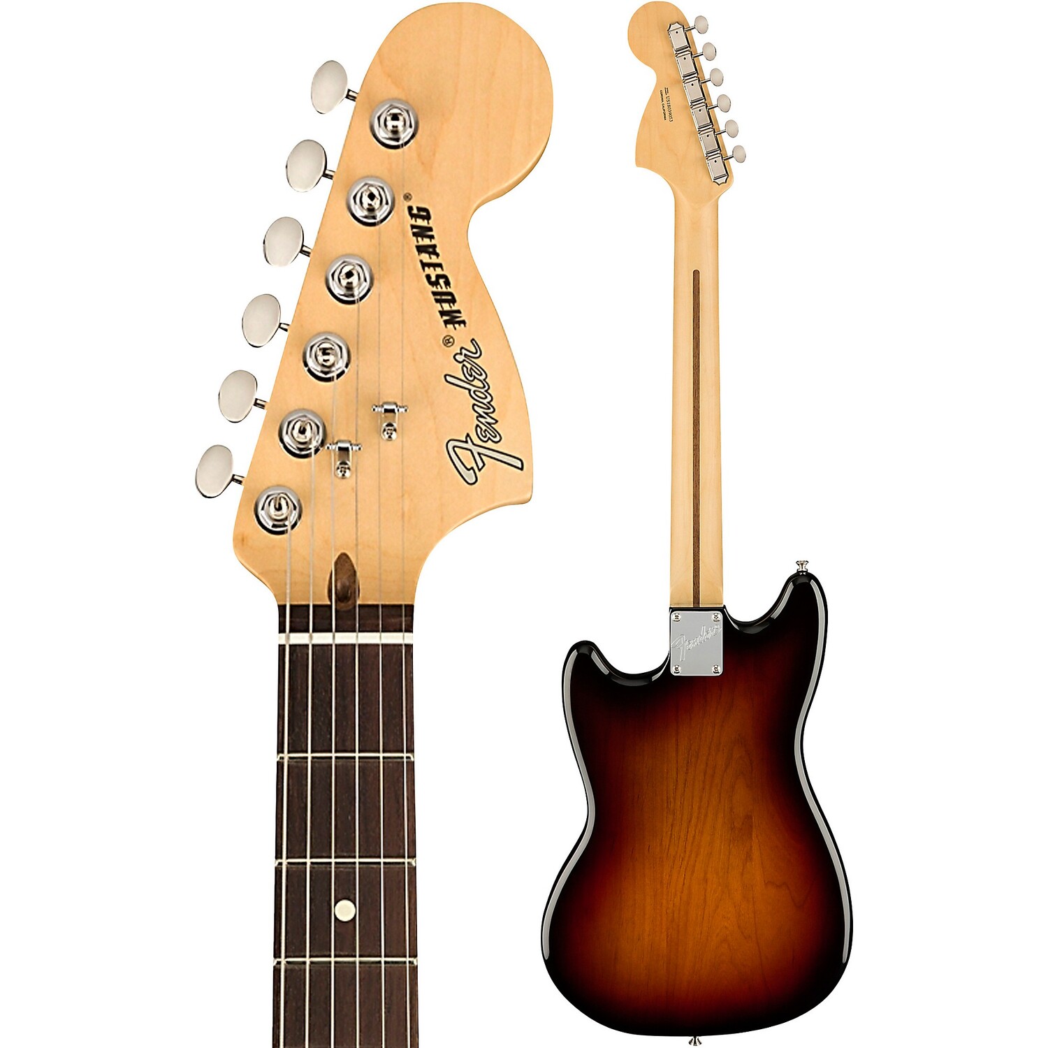 Электрогитара Fender American Performer Mustang с накладкой из палисандра, 3 цвета Sunburst
Электрогитара Fender American Performer Mustang с накладкой из палисандра, 3 цвета Sunburst