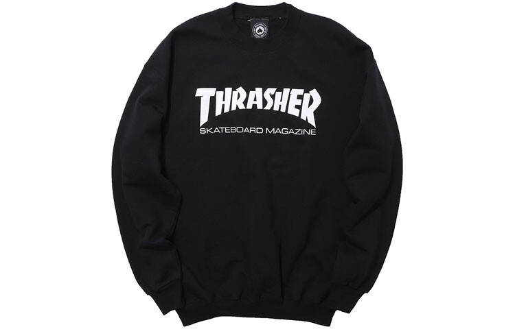 Свитшот унисекс Thrasher с логотипом бренда, черный
Свитшот унисекс Thrasher с логотипом бренда, черный