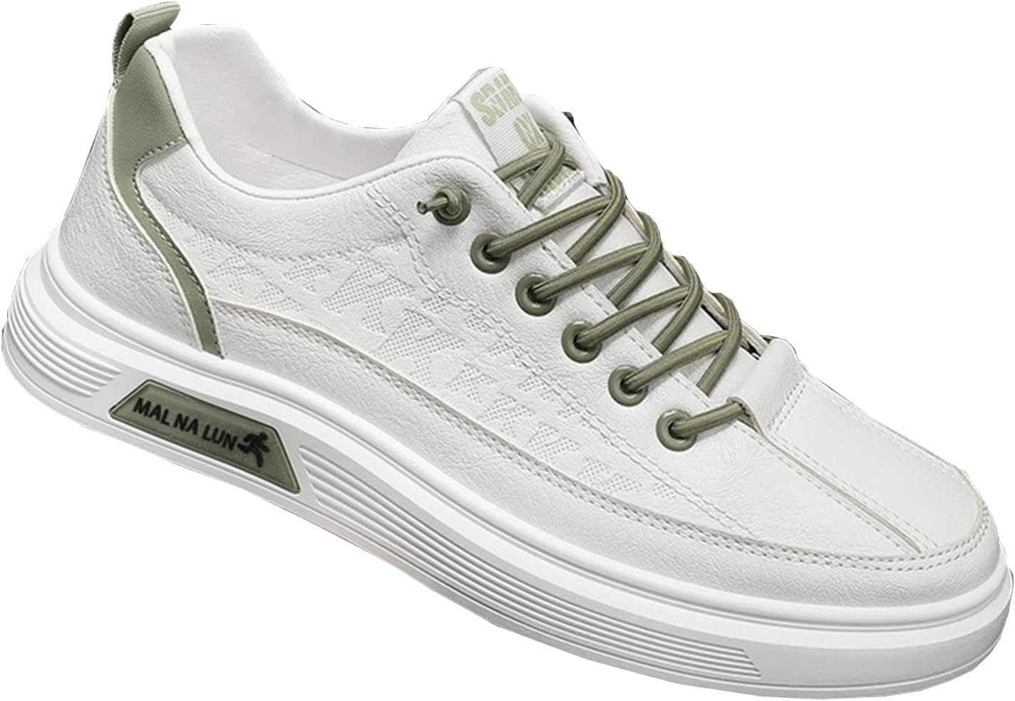 Мужские модные кроссовки Классические повседневные туфли для мужчин Стильные и мягкие Abborora, белый/зеленый
Мужские модные кроссовки Классические повседневные туфли для мужчин Стильные и мягкие Abborora, белый/зеленый