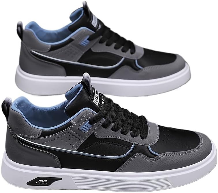 Мужские кеды для скейтбординга с шнуровкой - однотонные низкие кроссовки из ПУ, всесезонная обувь с круглым носком и тканевой подкладкой, для повседневной носки Hhhchpm, черный
Мужские кеды для скейтбординга с шнуровкой - однотонные низкие кроссовки из ПУ, всесезонная обувь с круглым носком и тканевой подкладкой, для повседневной носки Hhhchpm, черный