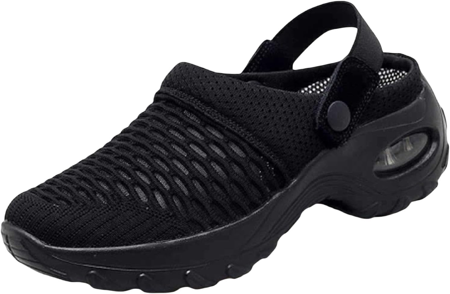 Женские мюли дышащие быстро сохнущие сандалии, модная сетчатая обувь без задника, легкие тапочки для ходьбы, удобная летняя пляжная и уличная обувь, садовые сабо Kvotuu, черный
Женские мюли дышащие быстро сохнущие сандалии, модная сетчатая обувь без задника, легкие тапочки для ходьбы, удобная летняя пляжная и уличная обувь, садовые сабо Kvotuu, черный