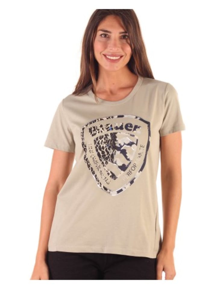 Футболка цвета хаки BLAUER USA
Футболка цвета хаки BLAUER USA