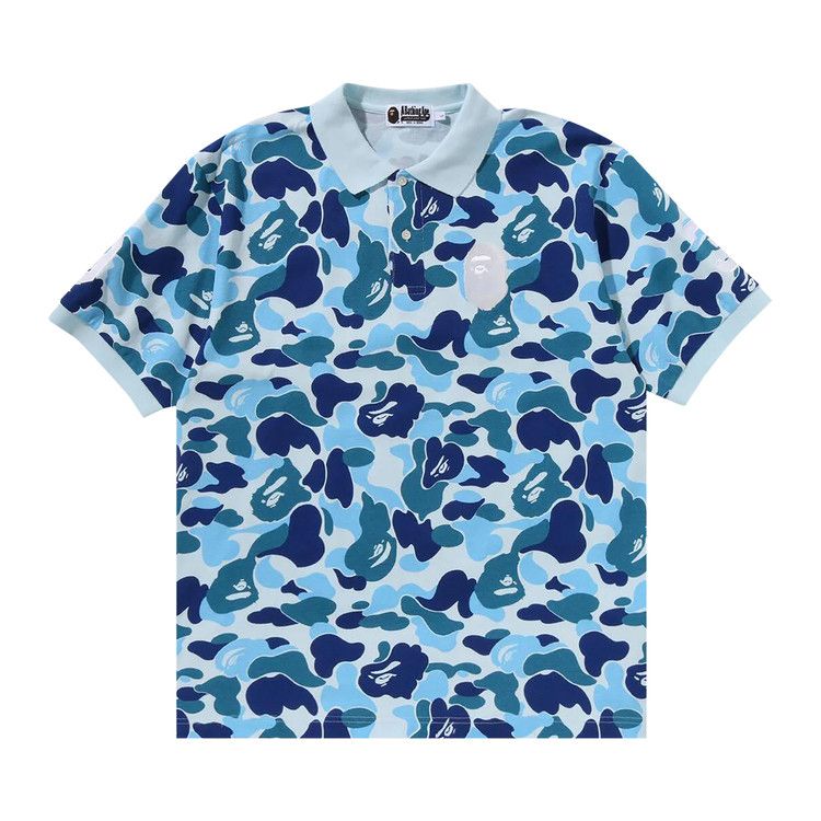 Поло BAPE ABC Camo Large Ape Head Polo, Blue
Поло BAPE ABC Camo Large Ape Head Polo, Blue