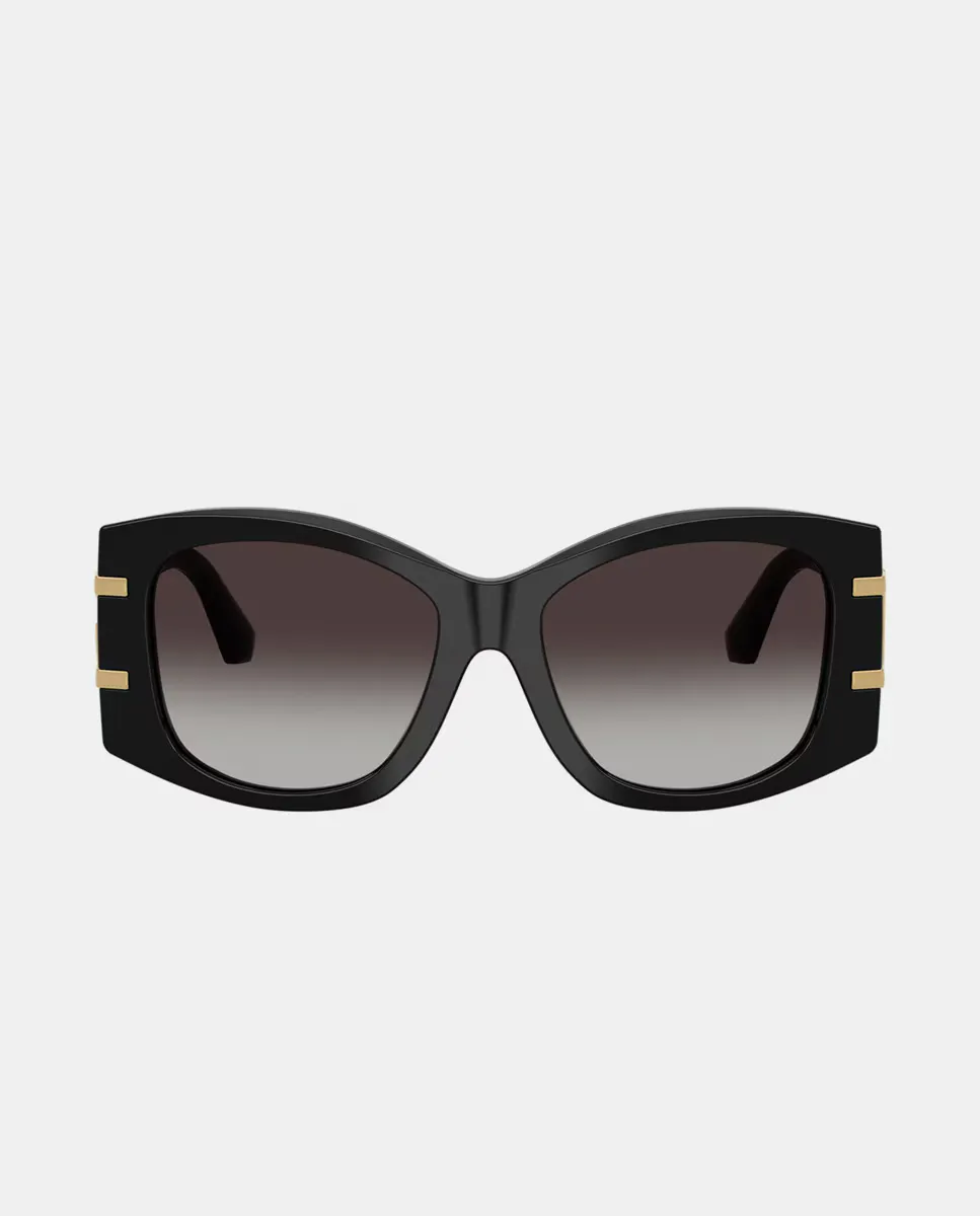 Женские солнцезащитные очки в форме бабочки из ацетата с градиентными линзами Dolce & Gabbana, черный
Женские солнцезащитные очки в форме бабочки из ацетата с градиентными линзами Dolce & Gabbana, черный