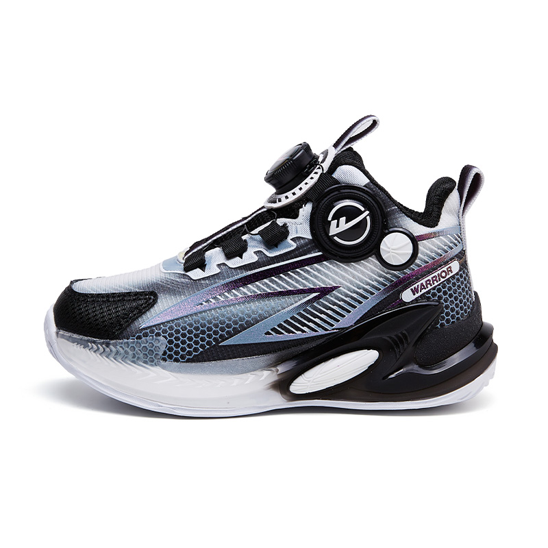 Противоскользящие детские баскетбольные кроссовки Warrior с защитой от ударов и устойчивостью к истиранию, черно-белые
Противоскользящие детские баскетбольные кроссовки Warrior с защитой от ударов и устойчивостью к истиранию, черно-белые