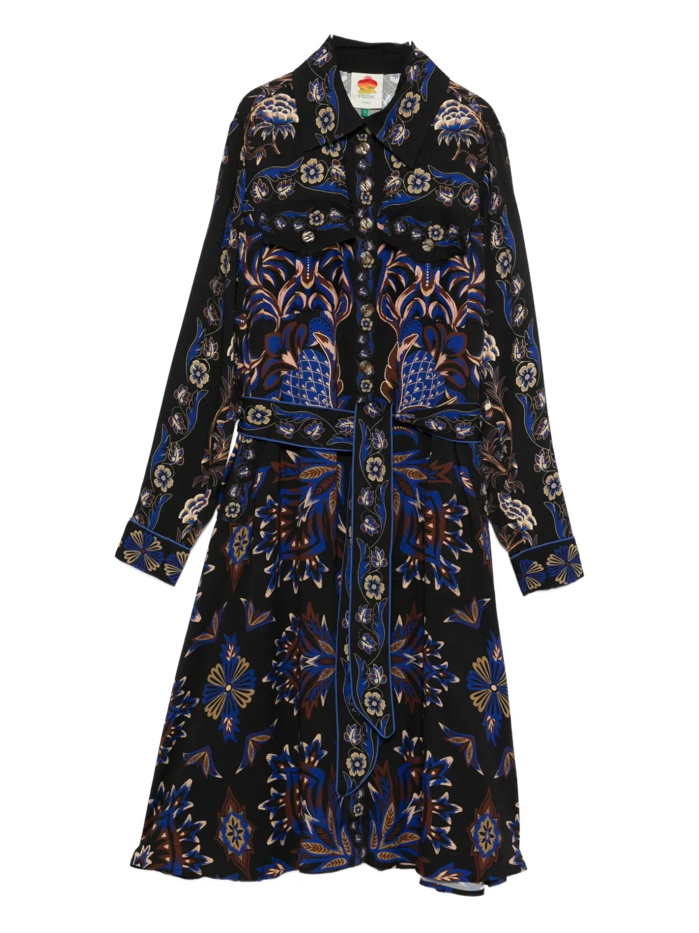 Платье мини Arabesque с поясом Farm Rio, черный
Платье мини Arabesque с поясом Farm Rio, черный