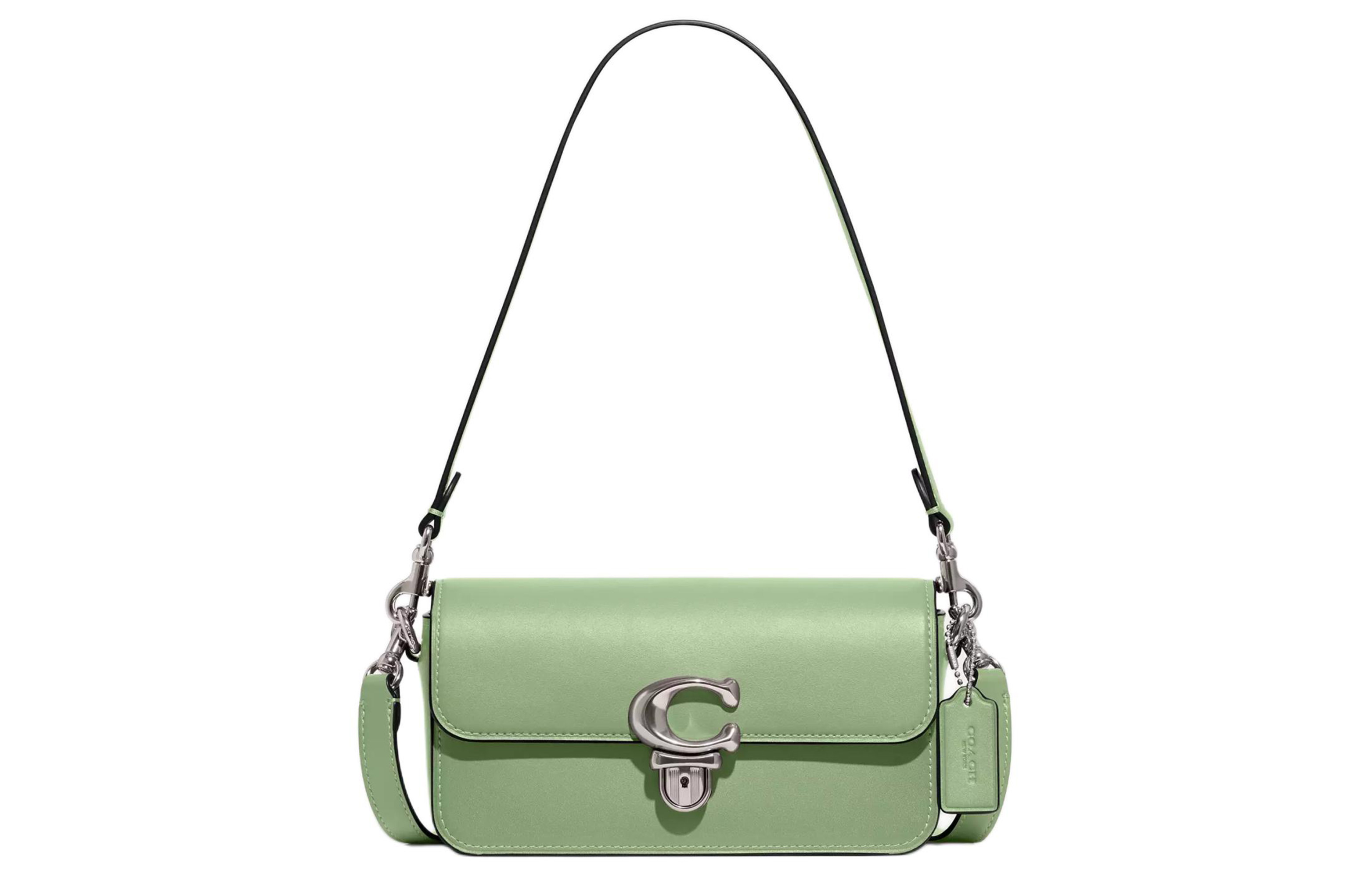 Сумка через плечо Studio Glove Tanning от COACH, серебристая и светло-фисташковая
Сумка через плечо Studio Glove Tanning от COACH, серебристая и светло-фисташковая