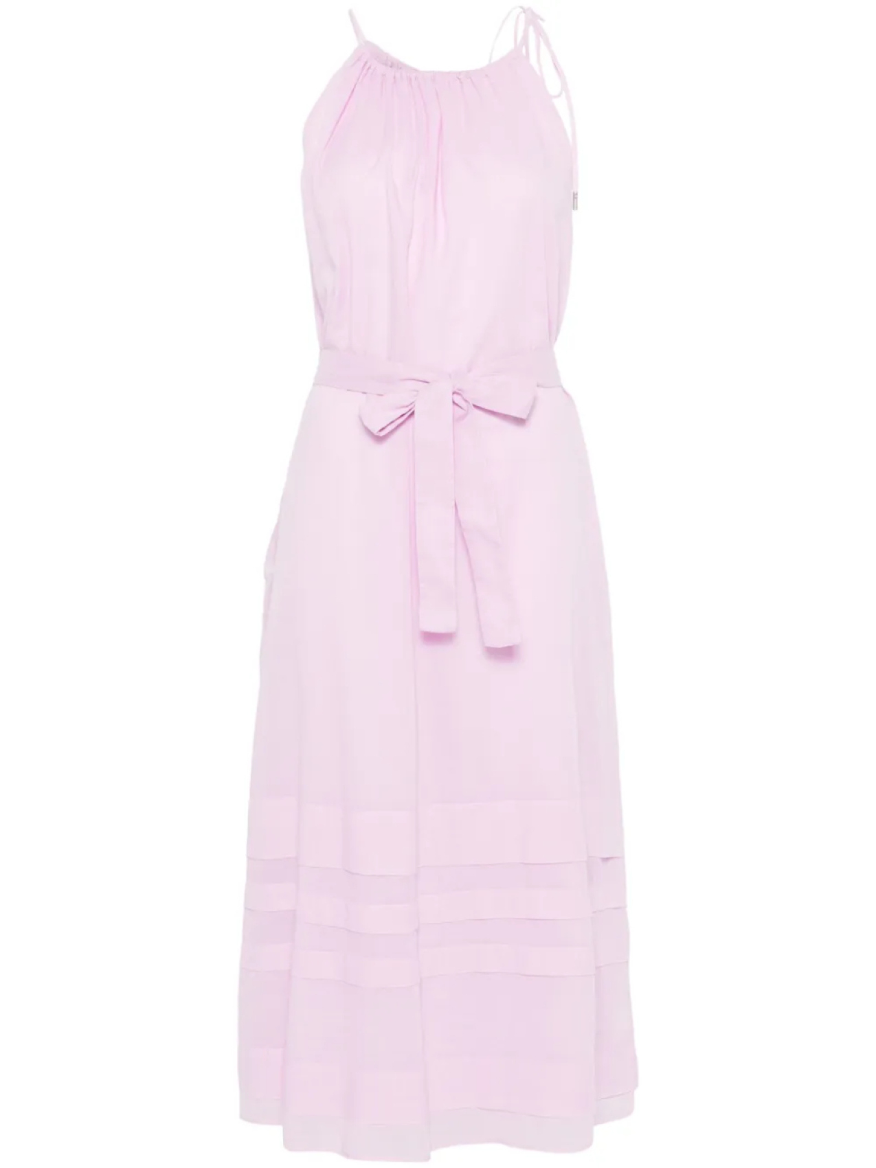 Peserico платье миди с вырезом халтер, розовый
Peserico платье миди с вырезом халтер, розовый