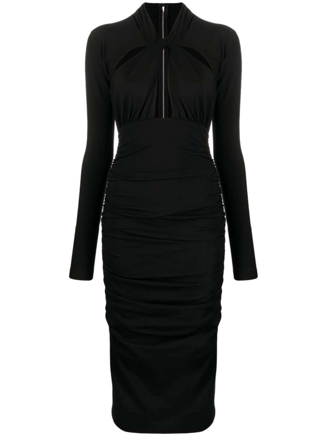 Dolce & Gabbana драпированное платье миди с вырезами, черный
Dolce & Gabbana драпированное платье миди с вырезами, черный