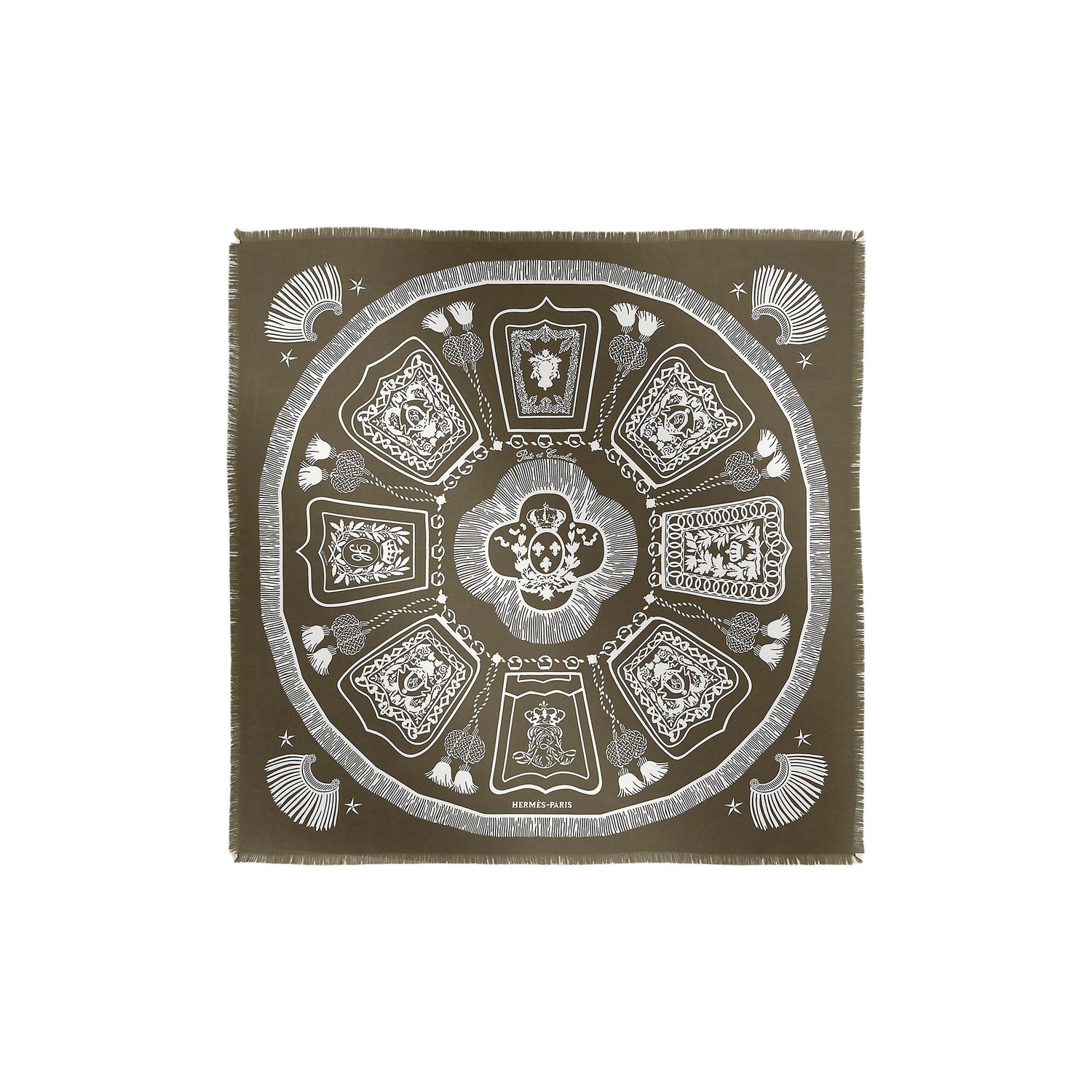 HERMES Шёлковый шарф мужской базальтового цвета, Basalt Color
HERMES Шёлковый шарф мужской базальтового цвета, Basalt Color