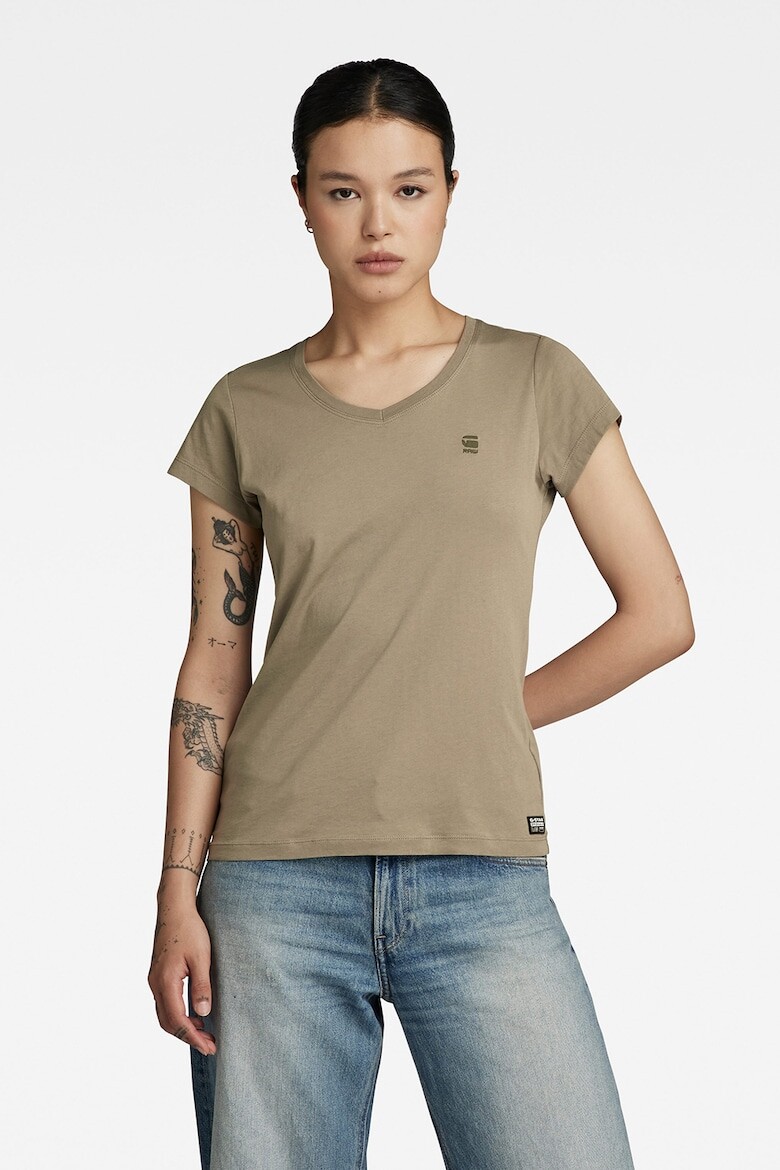 Футболка Eyben из органического хлопка с заостренным воротником G-Star Raw, коричневый
Футболка Eyben из органического хлопка с заостренным воротником G-Star Raw, коричневый