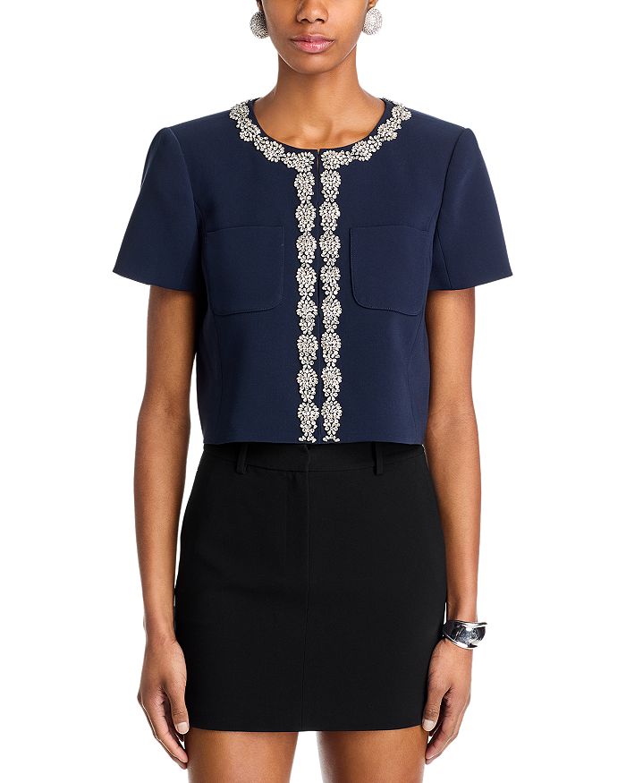 Саминa Жакет с декоративными элементами Cinq à Sept, синий
Саминa Жакет с декоративными элементами Cinq à Sept, синий