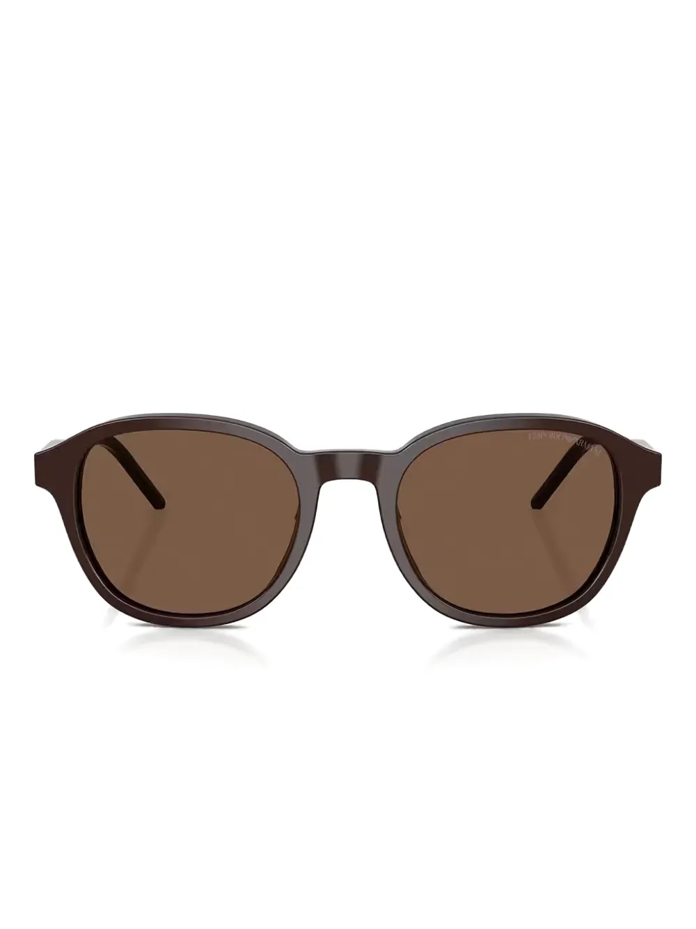 Солнцезащитные очки в круглой оправе EMPORIO ARMANI, коричневый
Солнцезащитные очки в круглой оправе EMPORIO ARMANI, коричневый