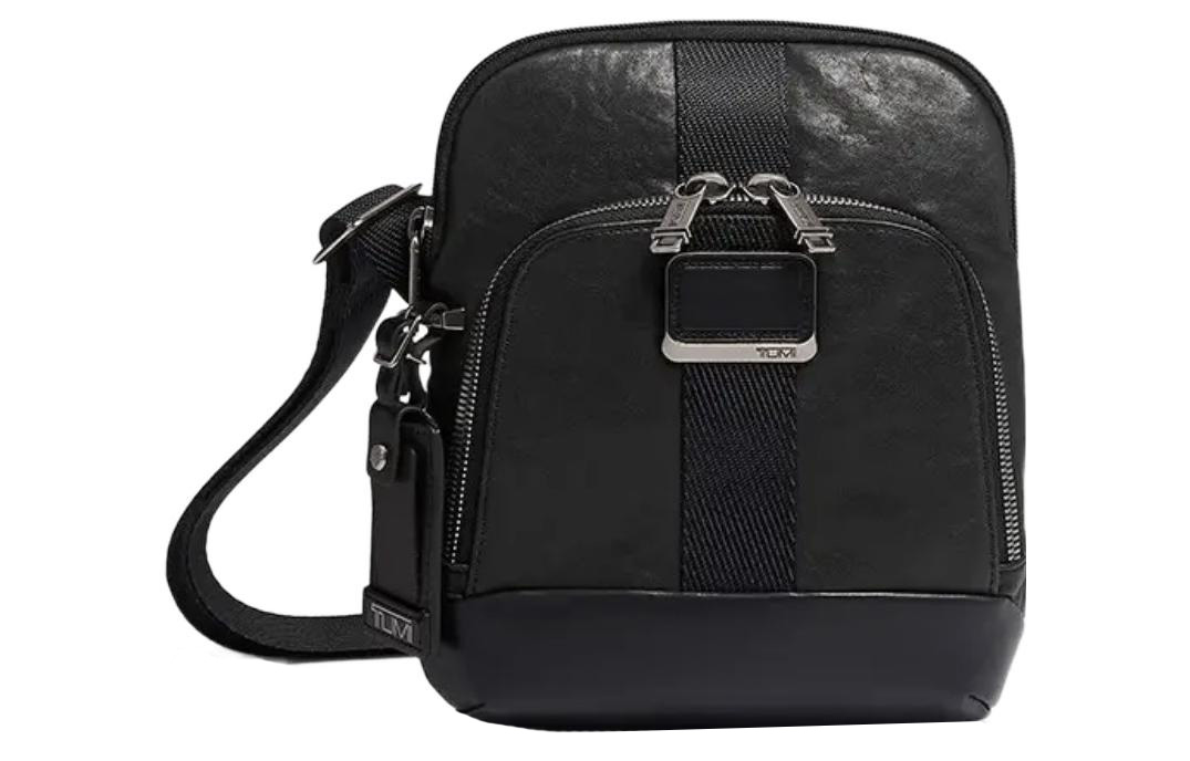 TUMI Кожаная сумка через плечо мужская черная
TUMI Кожаная сумка через плечо мужская черная