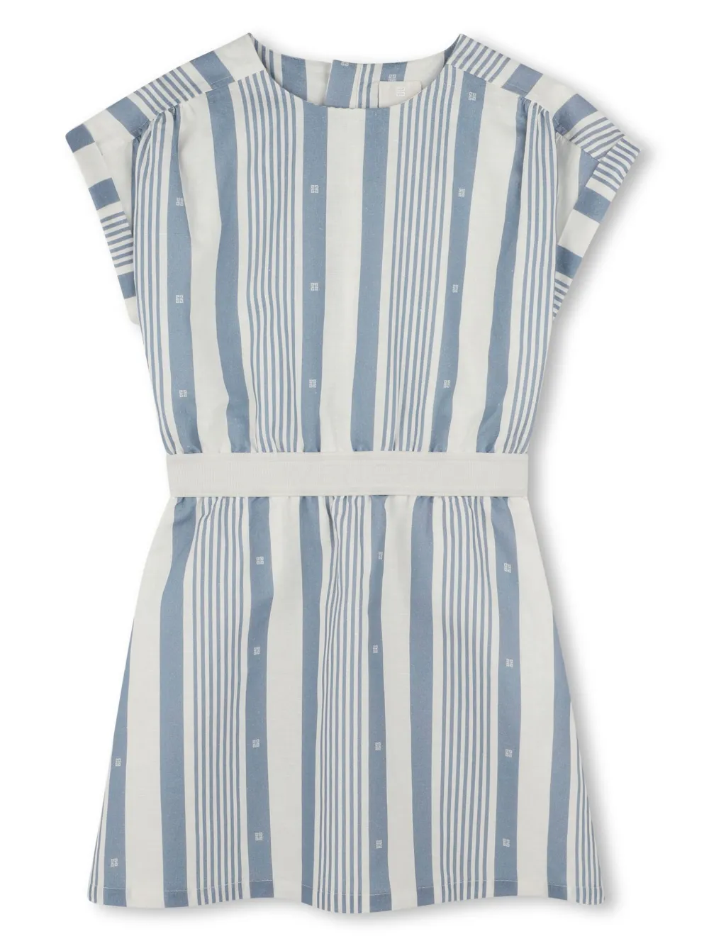 Полосатое платье с эластичным поясом Givenchy Kids, синий
Полосатое платье с эластичным поясом Givenchy Kids, синий