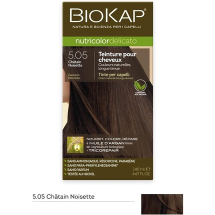 Краска для волос Nutricolor Delicato Chestnut Brown 5.05
Краска для волос Nutricolor Delicato Chestnut Brown 5.05