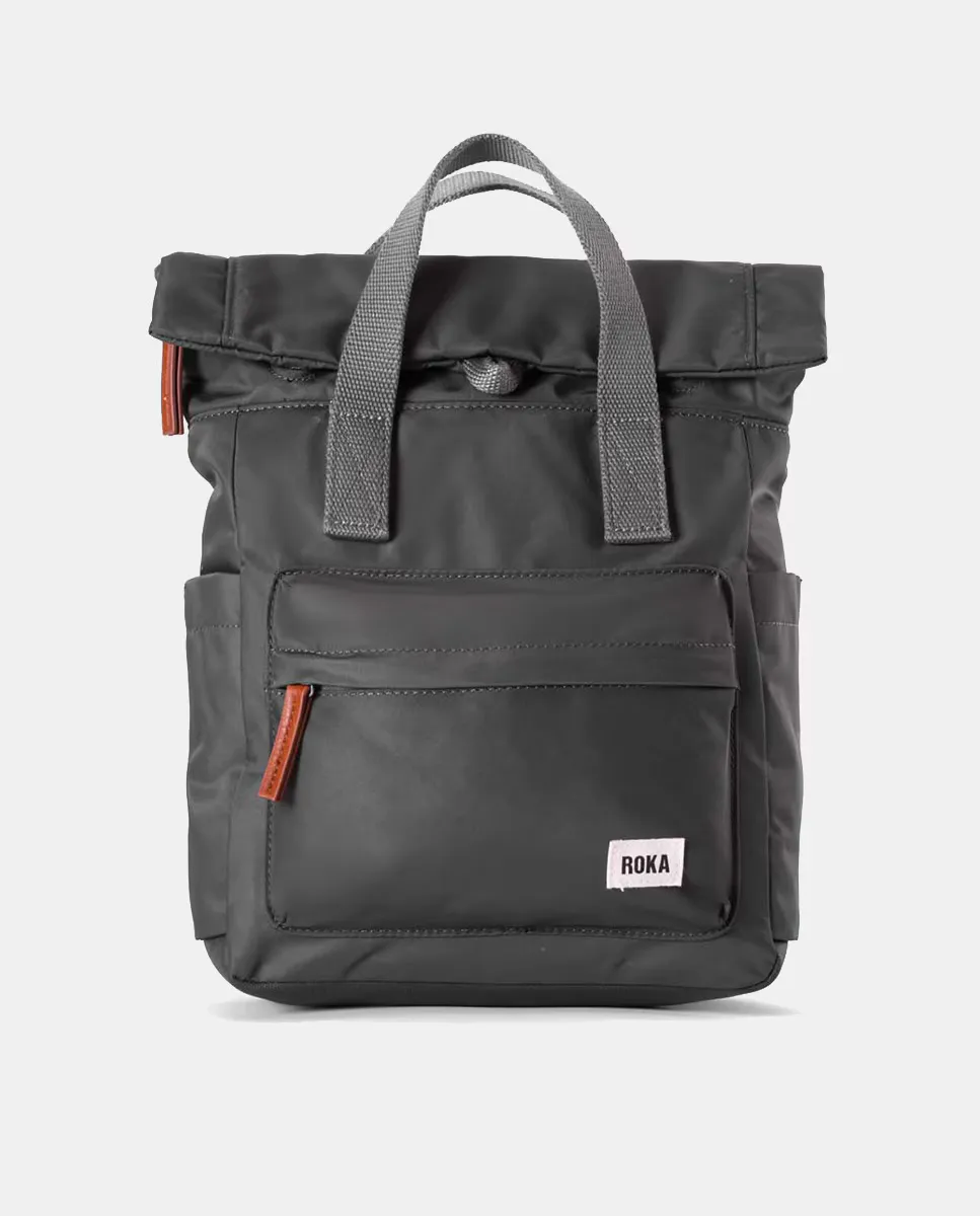 Unisex canfield b рюкзак из переработанного нейлона маленький темно-серый водоотталкивающий Roka
Unisex canfield b рюкзак из переработанного нейлона маленький темно-серый водоотталкивающий Roka