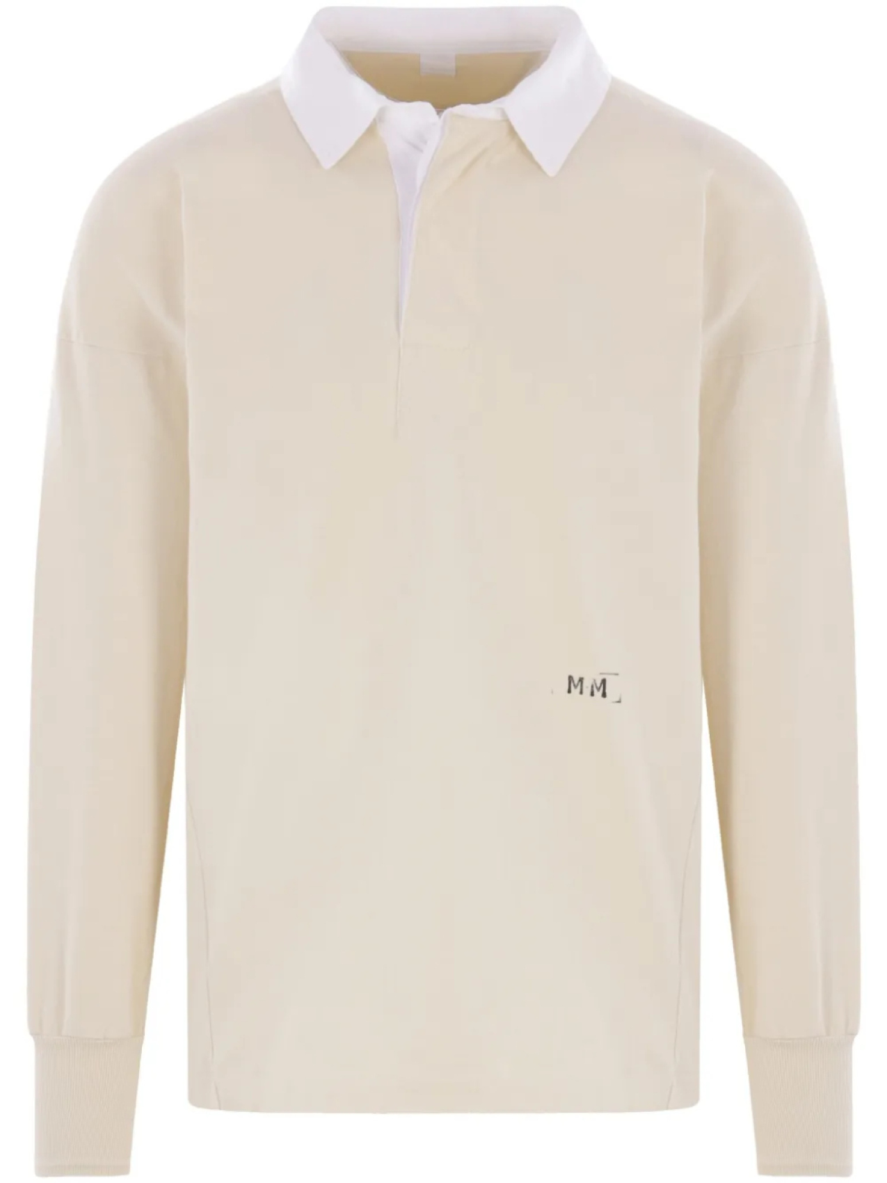 Хлопковая рубашка-поло Maison Margiela, нейтральный
Хлопковая рубашка-поло Maison Margiela, нейтральный