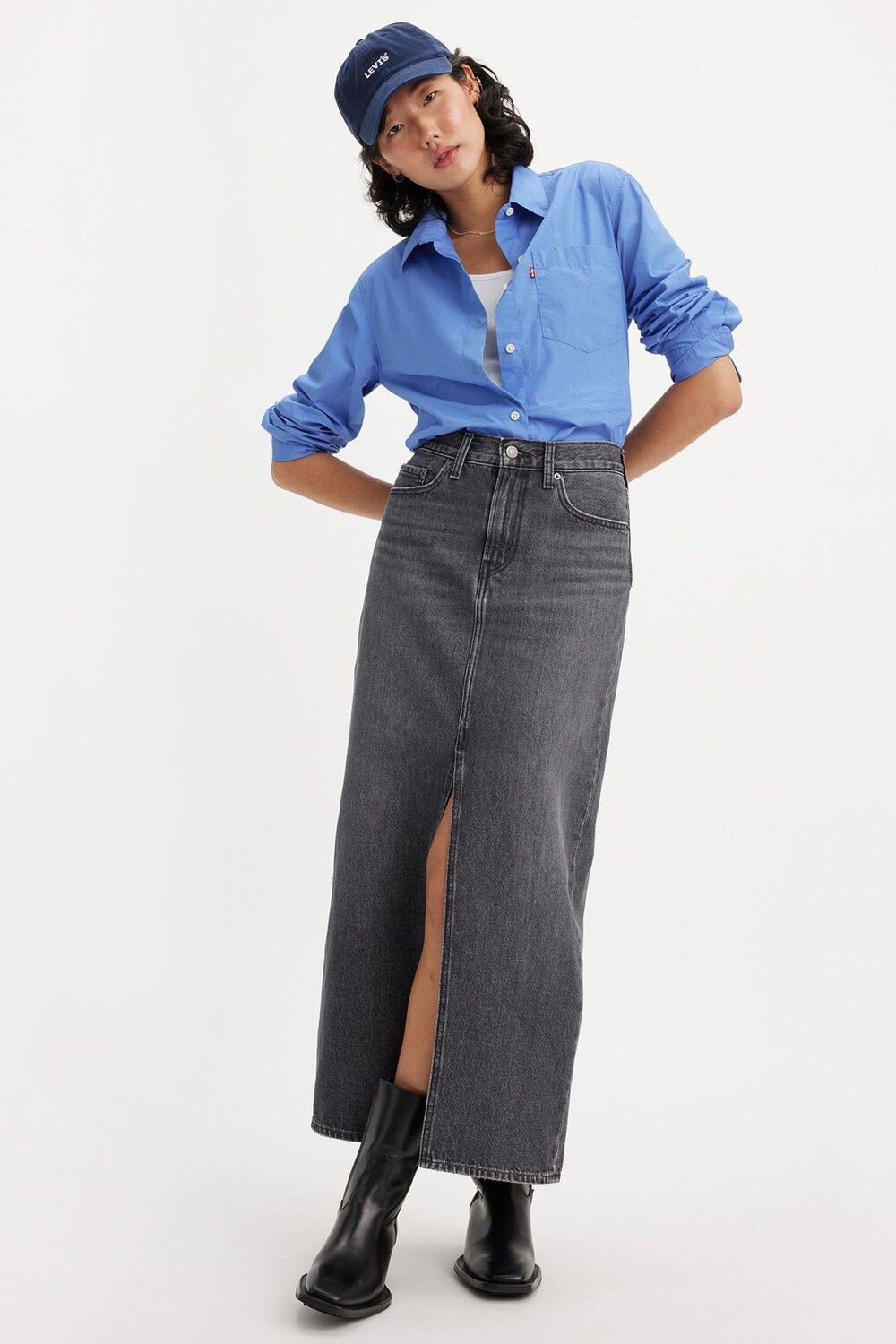 Приталенная юбка длиной до щиколотки Levi'S, мультиколор
Приталенная юбка длиной до щиколотки Levi'S, мультиколор