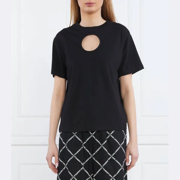 Футболка стандартного кроя Karl Lagerfeld, черный
Футболка стандартного кроя Karl Lagerfeld, черный